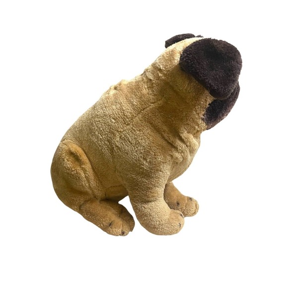 Melissa & Doug lifelike & loveable large jumbo plush chinese pug 18X17X14 - Picture 2 of 6